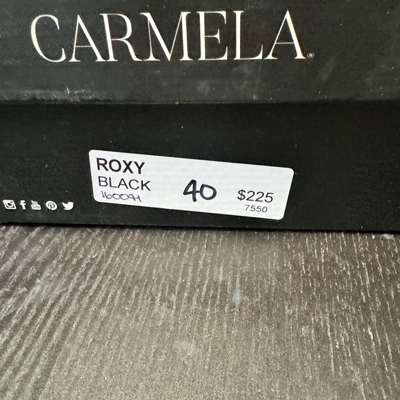 NIB Carmela Tall Black Leather Boots - Picture 7 of 10